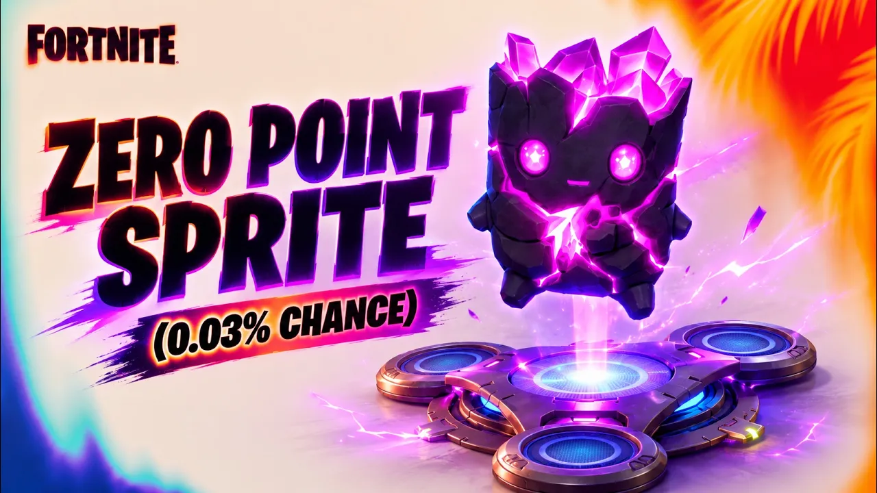 Fortnite Sprites drop rates — rarest Sprites and Gold, Gummy, Galaxy odds